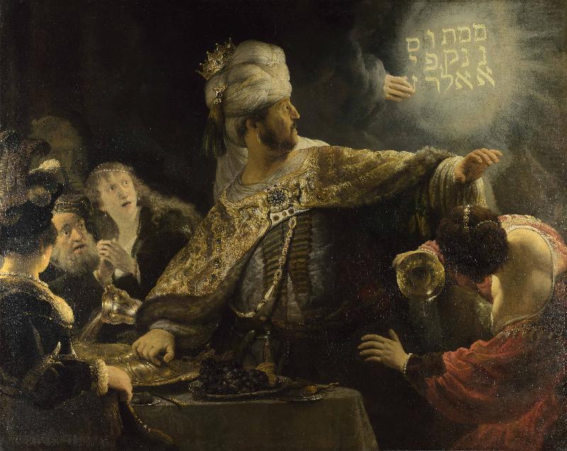 Rembrandt Peale Belshazzar s Feast china oil painting image